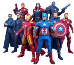 Colección héroes de marvel
