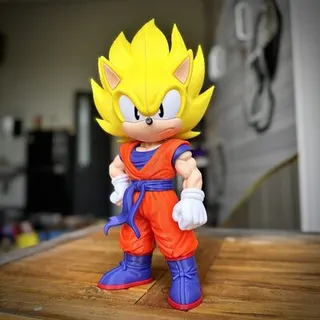 Sonic versión Goku